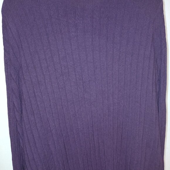 UGC Time & Tru Maroon Long Button down sweater size 20 - Picture 6 of 13